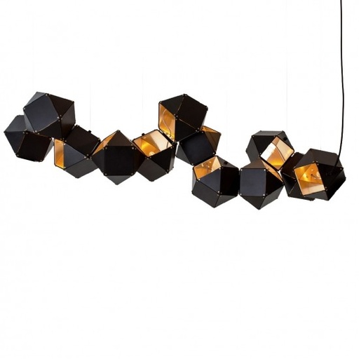 [Q63606-BL] Lámpara colgante CUBE 12 luces